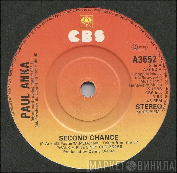 Paul Anka  - Second Chance