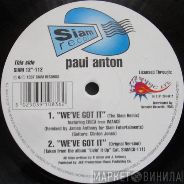 Paul Anton - We've Got It
