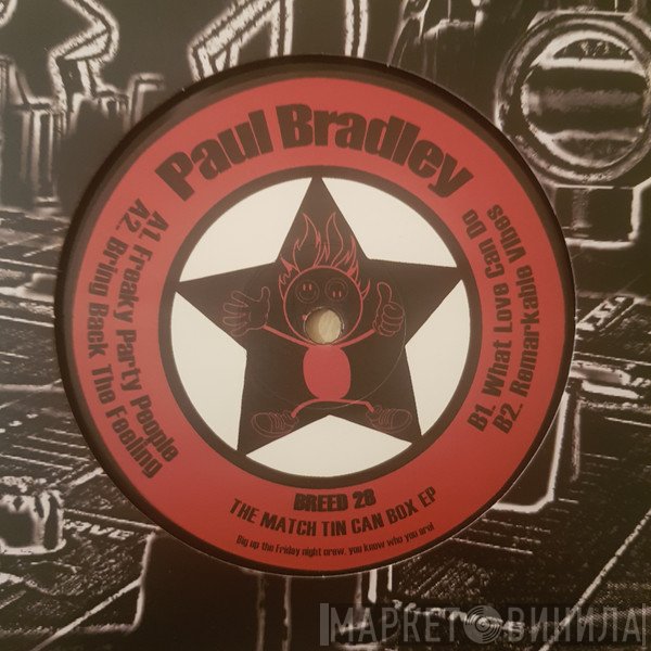 Paul Bradley  - The Match Tin Can Box EP