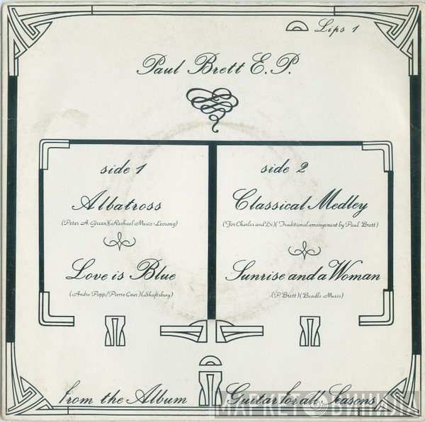 Paul Brett - Guitar For All Seasons E.P.