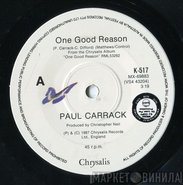 Paul Carrack  - One Good Reason