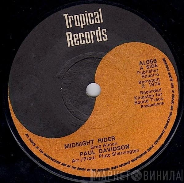 Paul Davidson / The Organization   - Midnight Rider / Organized Version