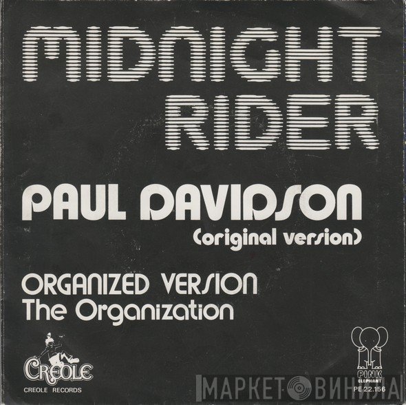 Paul Davidson / The Organization   - Midnight Rider