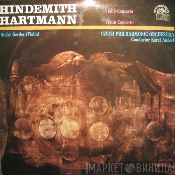 Paul Hindemith / Karl Amadeus Hartmann, The Czech Philharmonic Orchestra  - Violin Concertos