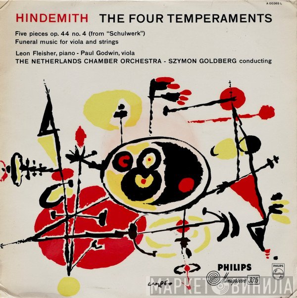 Paul Hindemith / Leon Fleisher, Paul Godwin , Netherlands Chamber Orchestra, Szymon Goldberg  - The Four Temperaments