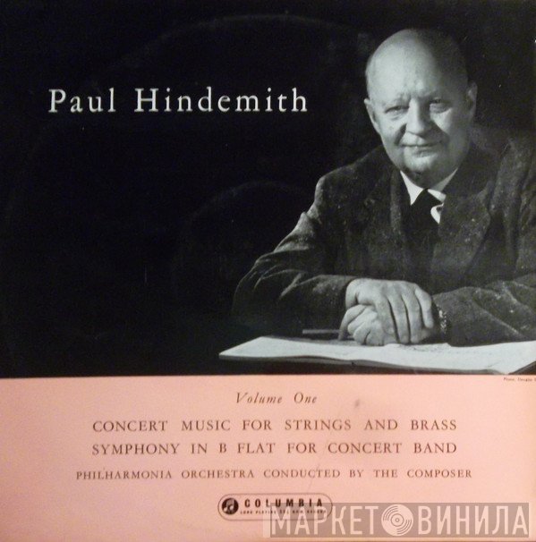 Paul Hindemith, Philharmonia Orchestra - Volume One: Concert Music For Strings And Brass, Op. 50 / Symphony In B Flat For Concert Band (1951)