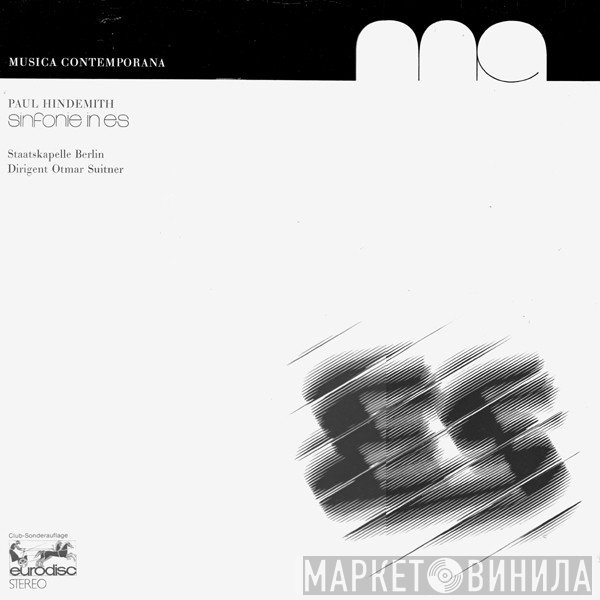 Paul Hindemith / Staatskapelle Berlin, Otmar Suitner  - Sinfonie In  Es