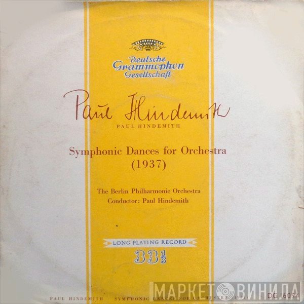 Paul Hindemith, Berliner Philharmoniker - Symphonic Dances For Orchestra (1937)