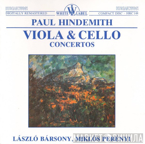 Paul Hindemith, Miklós Perényi, László Bársony - Viola & Cello Concertos