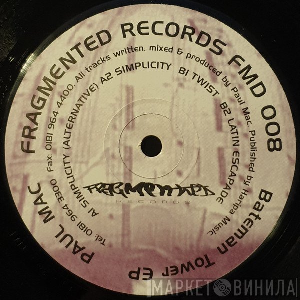 Paul Mac - Bateman Tower EP