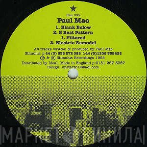 Paul Mac  - Blank Below