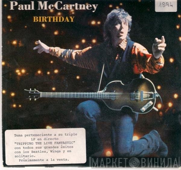 Paul McCartney  - Birthday