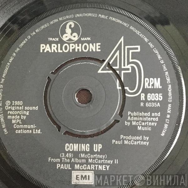 Paul McCartney - Coming Up