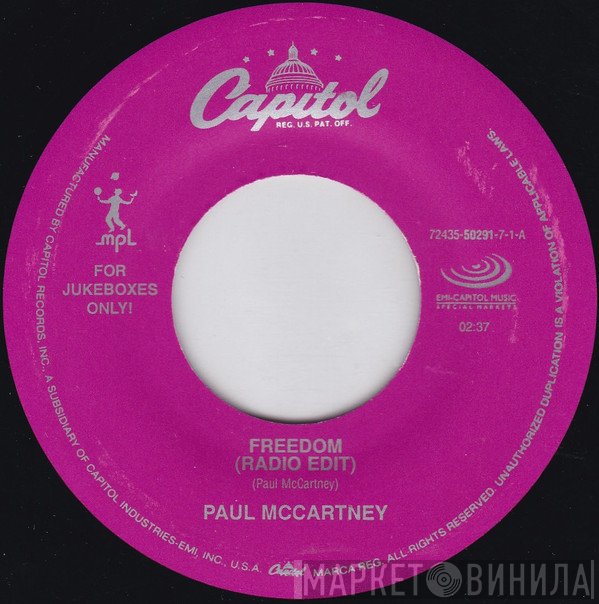 Paul McCartney  - Freedom