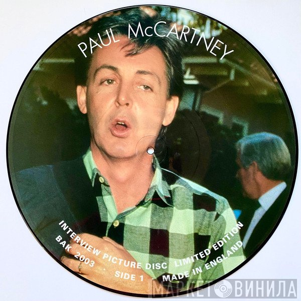 Paul McCartney - Interview Picture Disc - Limited Edition