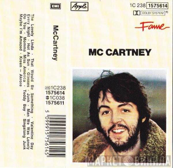 Paul McCartney  - McCartney