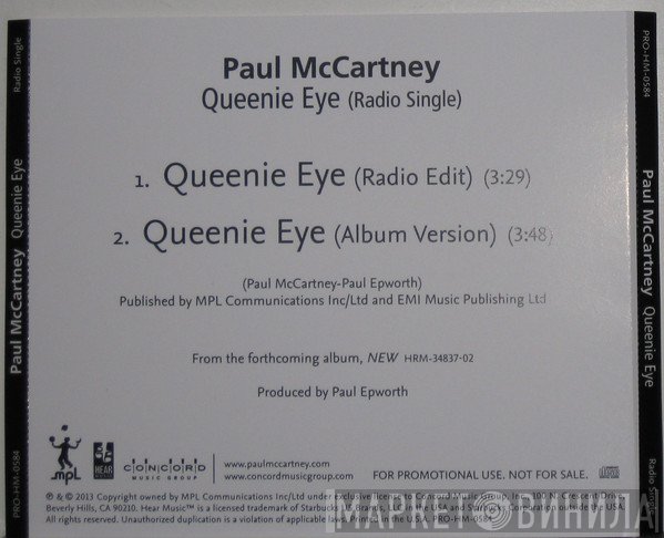 Paul McCartney  - Queenie Eye