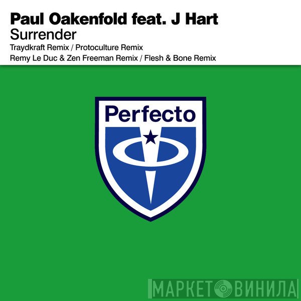 Paul Oakenfold Feat. JHart  - Surrender