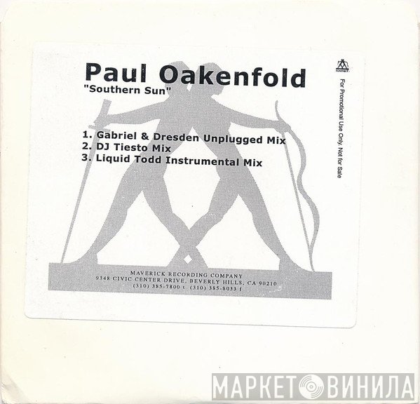 Paul Oakenfold  - Southern Sun