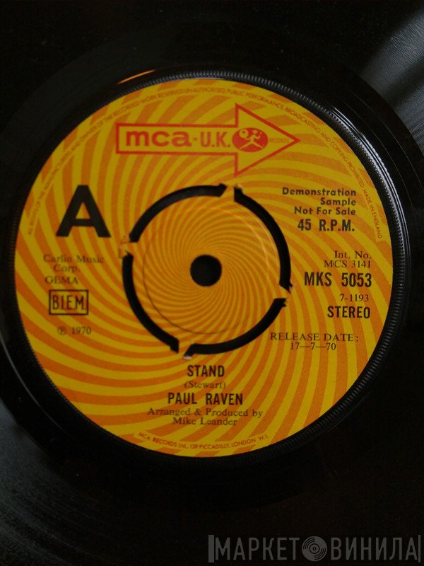 Paul Raven  - Stand / Soul Thing