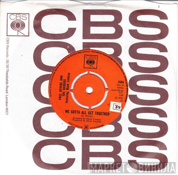 Paul Revere & The Raiders, Mark Lindsay - We Gotta All Get Together