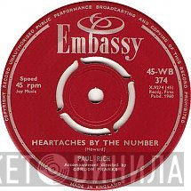 Paul Rich, Bud Ashton - Heartaches By The Number / Some Kind-A Earthquake