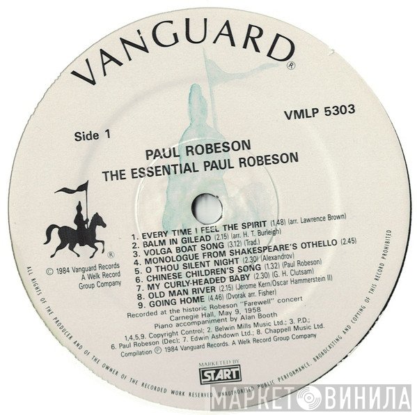 Paul Robeson - The Essential Paul Robeson