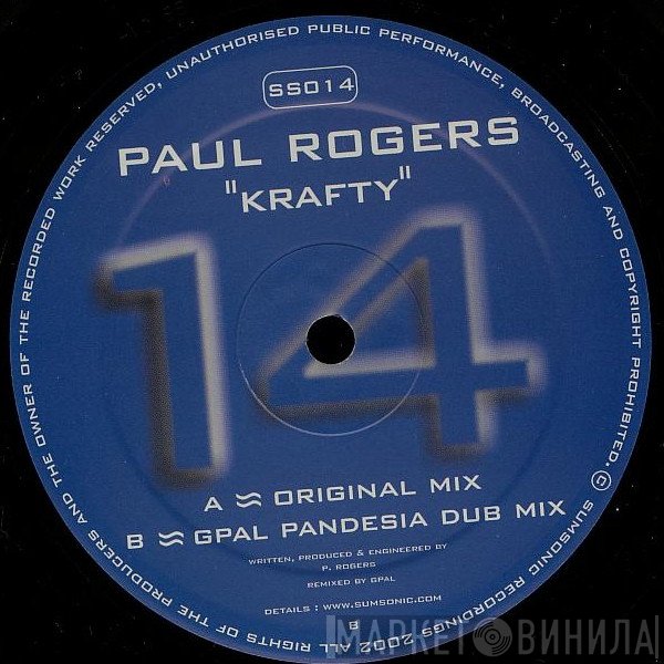 Paul Rogers  - Krafty
