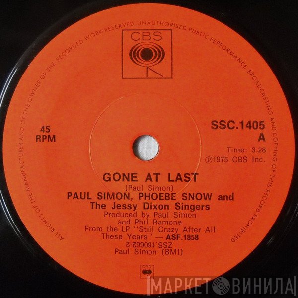 Paul Simon / Phoebe Snow And The Jessy Dixon Singers  - Gone At Last