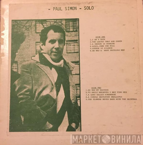 Paul Simon  - Solo (Bootleg)