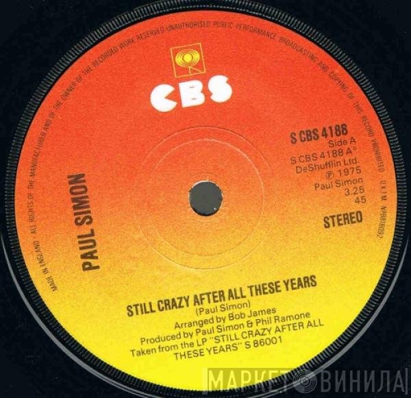 Paul Simon - Still Crazy After All These Years