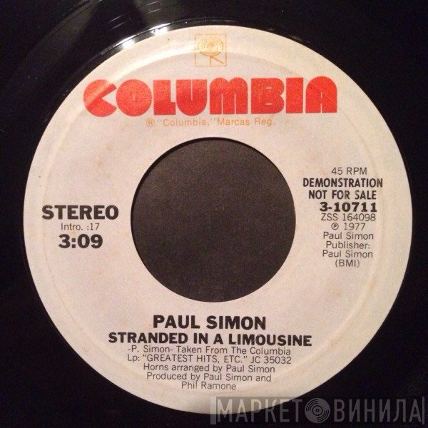 Paul Simon  - Stranded In A Limousine