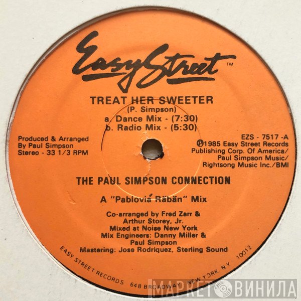 Paul Simpson Connection - Treat Her Sweeter