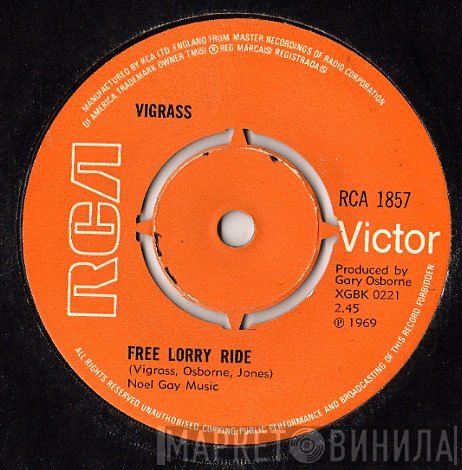 Paul Vigrass  - Free Lorry Ride / Flying