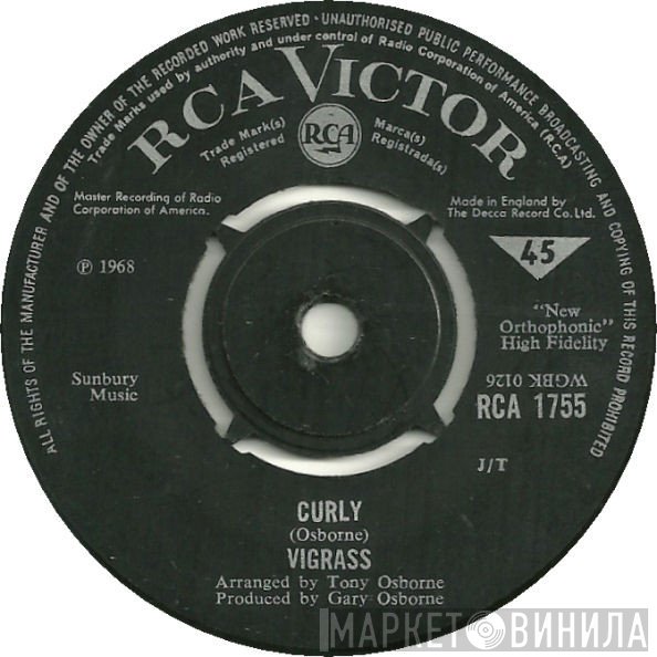 Paul Vigrass - A New Man / Curly