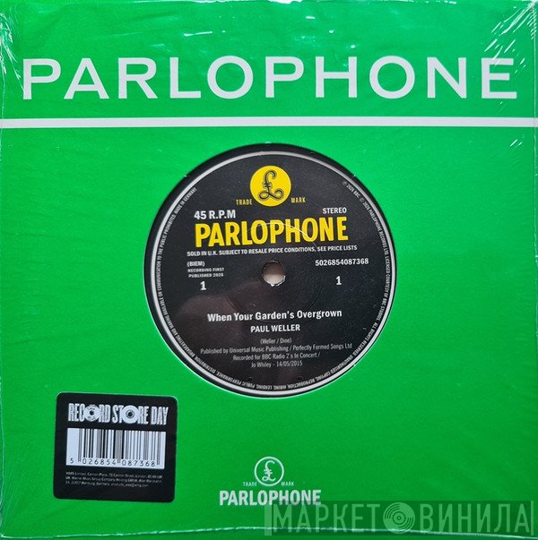 Paul Weller - When Your Garden's Overgrown / Boy About Town
