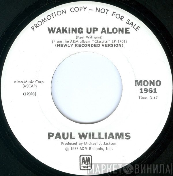 Paul Williams   - Waking Up Alone