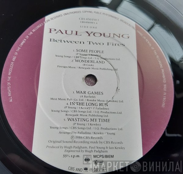 Paul Young  - Between Two Fires