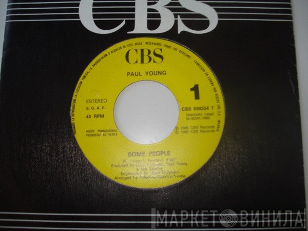 Paul Young  - Some People