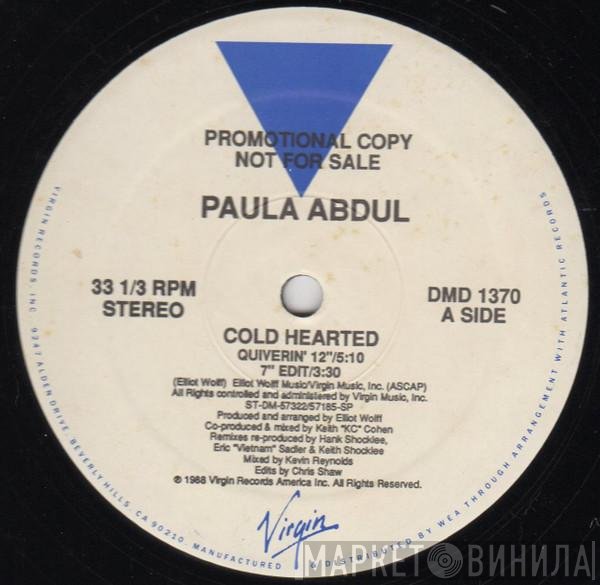 Paula Abdul  - Cold Hearted