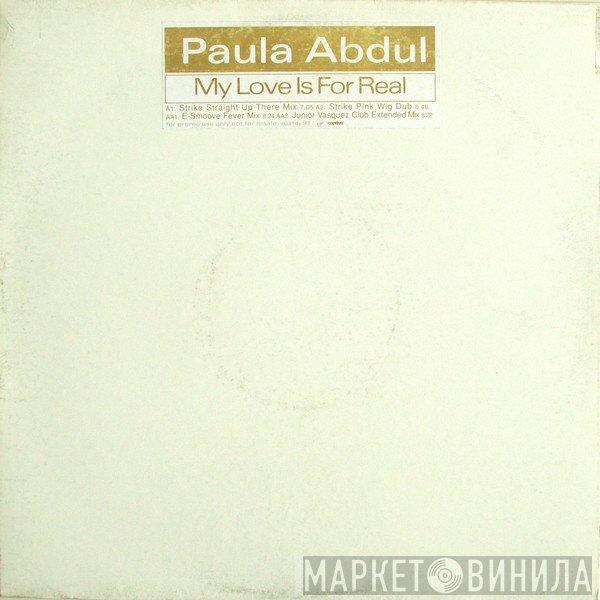 Paula Abdul - My Love Is For Real