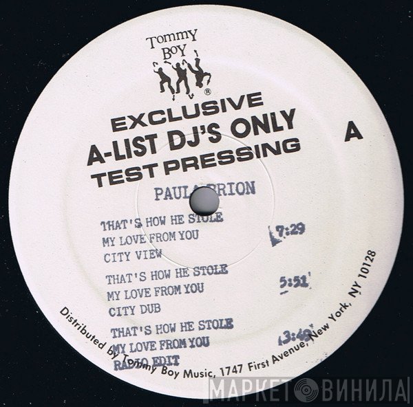 Paula Brion - That's How He Stole My Love From You