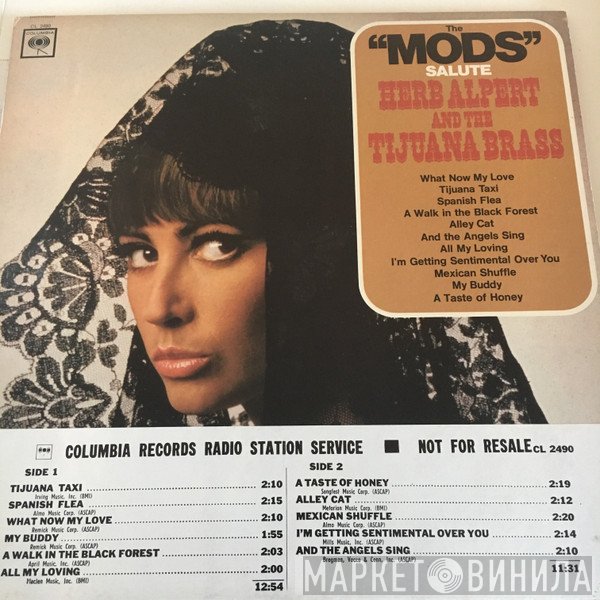 Paula Kelly, The Modernaires - The Modernaires With Paula Kelly Salute Herb Alpert And The Tijuana Brass