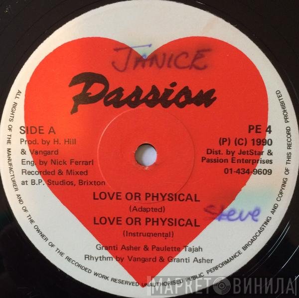 Paulette Tajah, Granti Asher - Love Or Physical