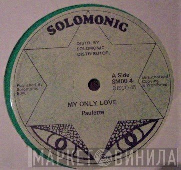 Paulette Walker - My Only Love