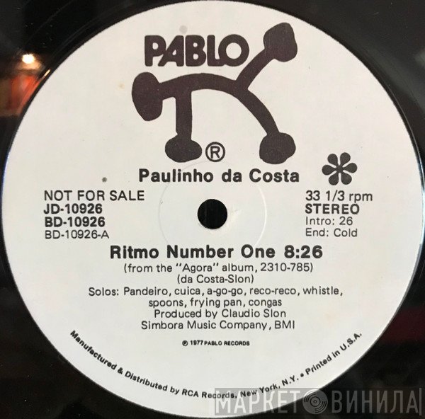 Paulinho Da Costa  - Ritmo Number One