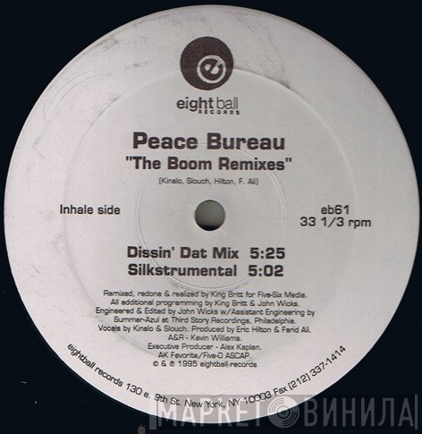 Peace Bureau - The Boom Remixes