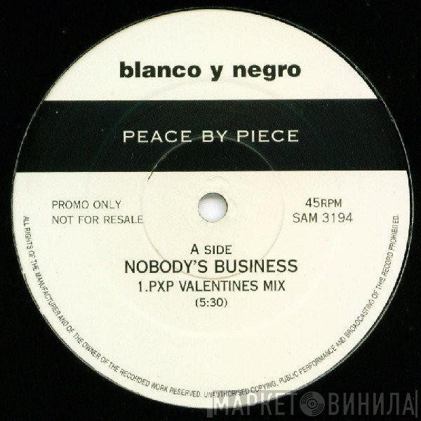 Peace By Piece - Nobody's Business
