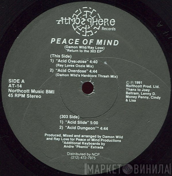 Peace Of Mind - Return To The 303 EP