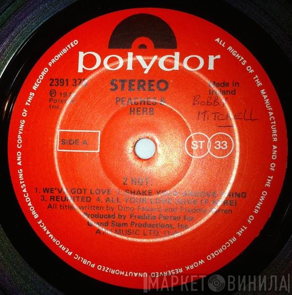Peaches & Herb  - 2 Hot!